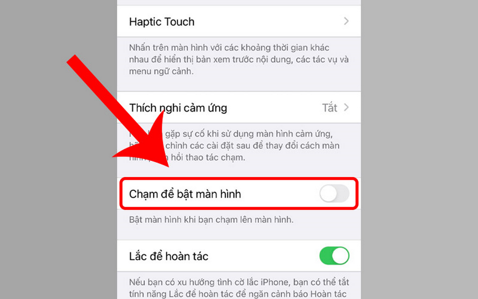 Hoàn thành cách tắt tính năng gây hao pin