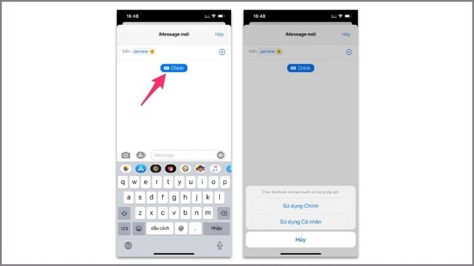 Xem các thông tin đã hiển thị