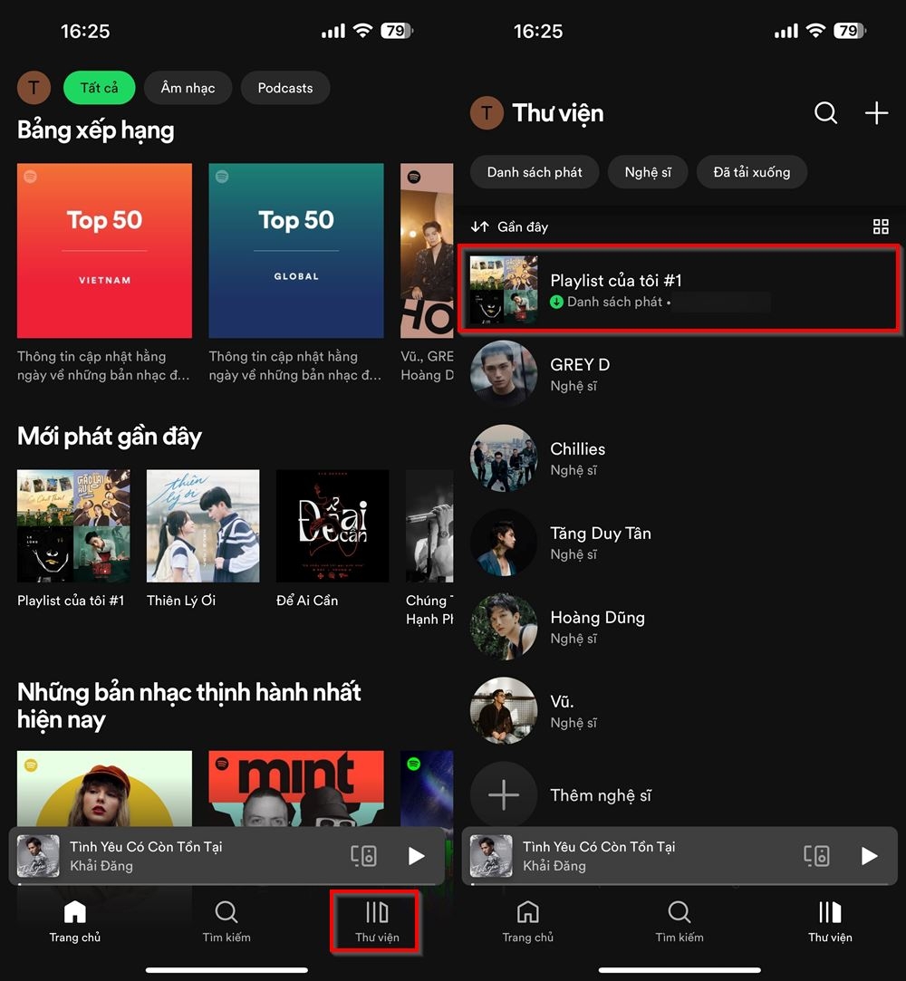 Cách thêm cộng sự vào danh sách phát Spotify 1