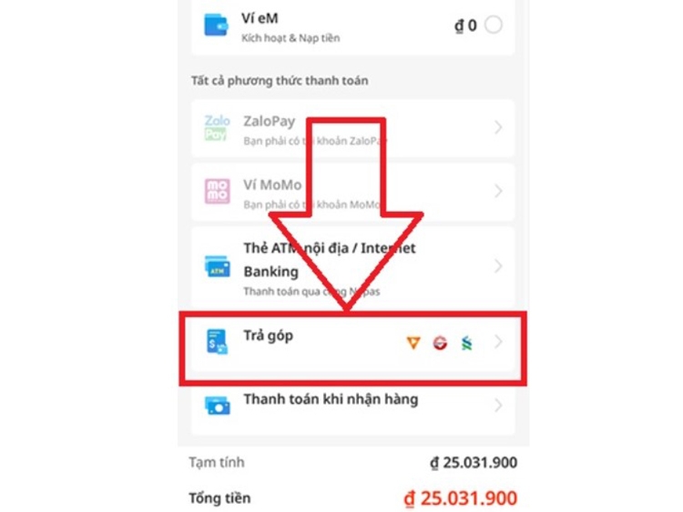 Trả góp Lazada (hình 11)
