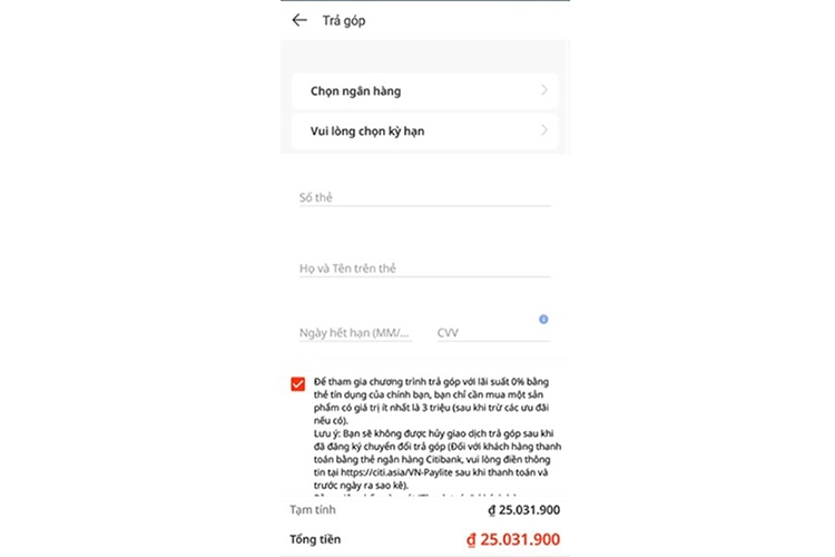 Trả góp Lazada (hình 12)