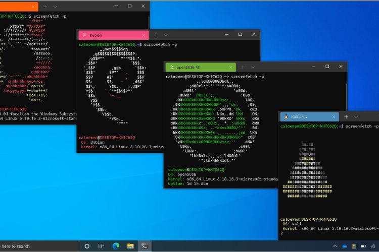 WSL chia sẻ tệp tin giữa Windows và Linux
