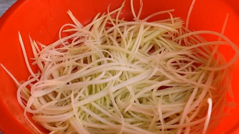 mắm tép đu đủ - hình 3