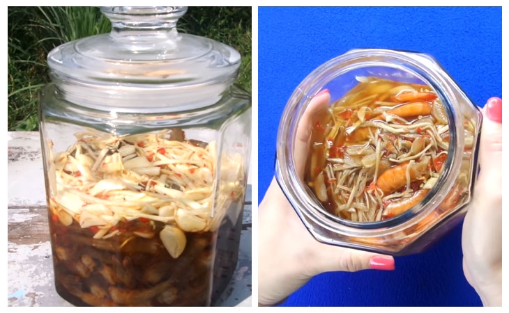 mắm tép đu đủ - hình 5