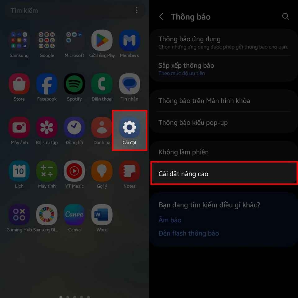 Nhiều tính năng được áp dụng