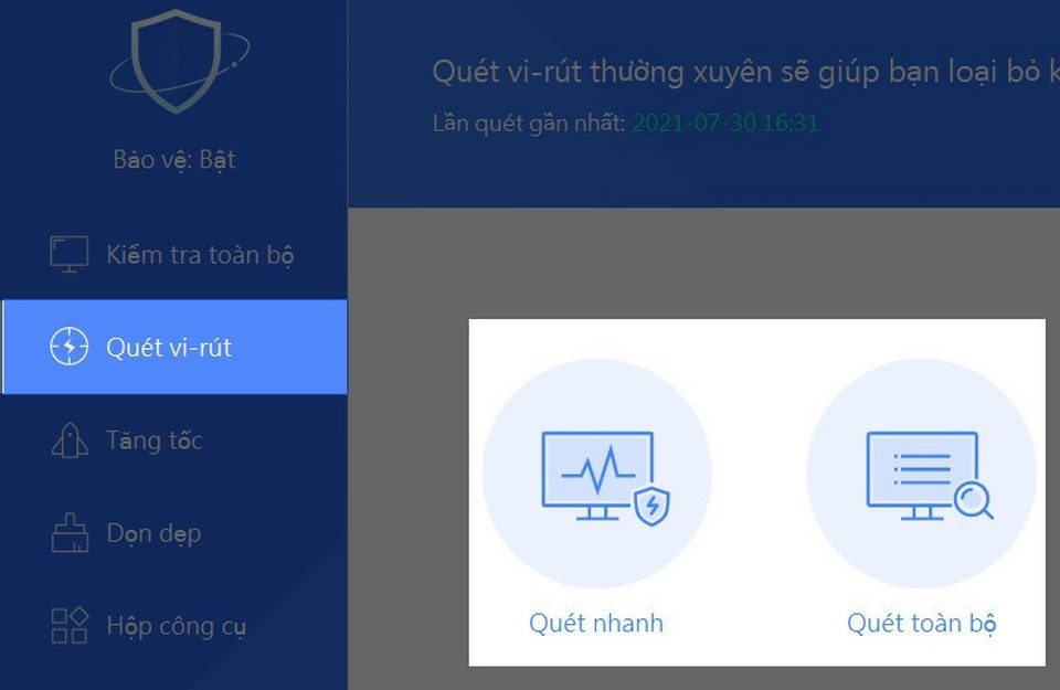 Khả năng hoạt động hiệu quả nhanh chóng