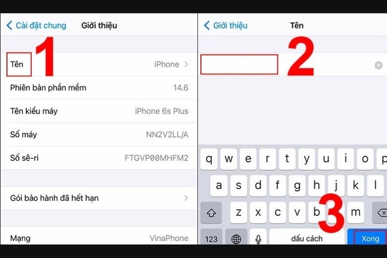 đổi tên thiết bị iPhone - hình 6