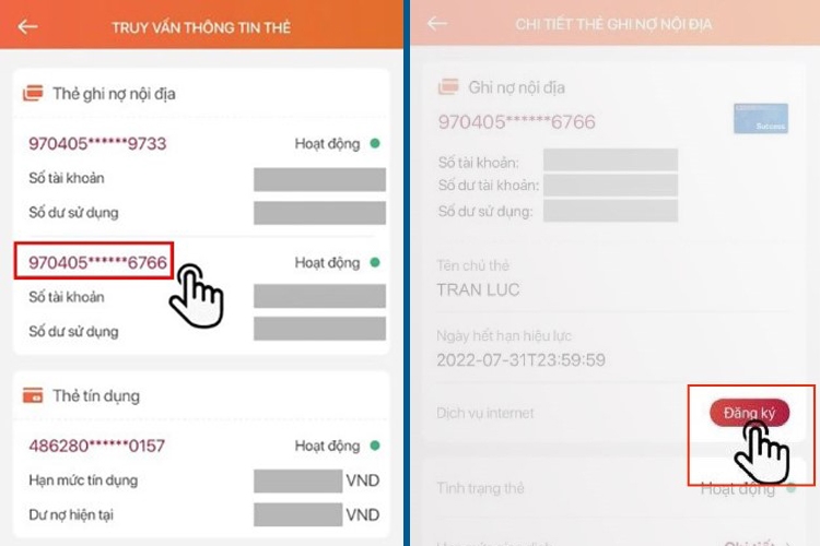 Cách đăng ký Internet Banking Agribank (hình 6)
