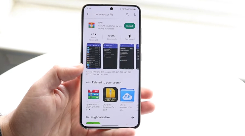 RAR - Phần mềm tối ưu hóa hình ảnh hiệu quả