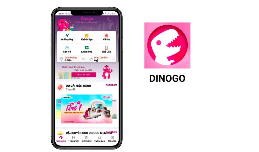 Dinogo là gì? Các tính năng chính ứng dụng và những lưu ý khi dùng app mua vé online 4