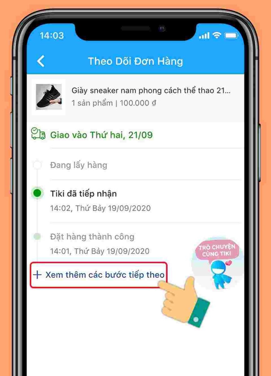 Hãy tra cứu vị trí đơn hàng