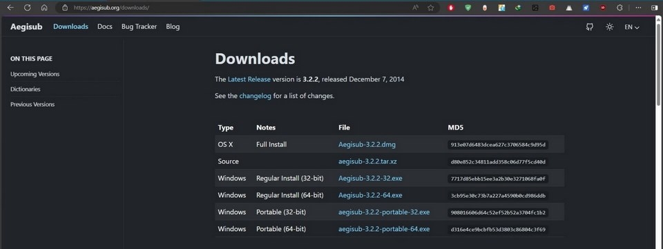 Cập nhật đúng phiên bản sử dụng