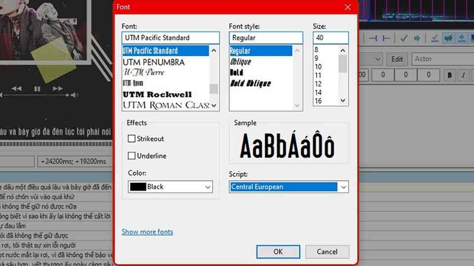 Nhiều tiện ích khác trong phần tạo phụ đề