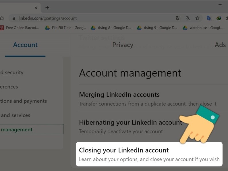 Cách xóa tài khoản LinkedIn - ảnh 13