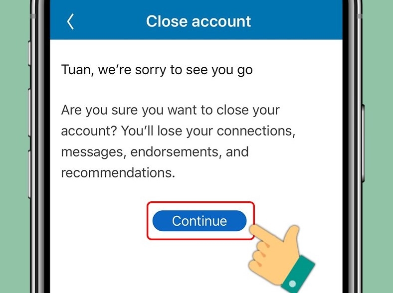 Cách xóa tài khoản LinkedIn - ảnh 07