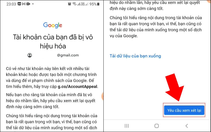 Tài khoản Google bị vô hiệu hóa làm cách nào để khắc phục? Gợi ý cách lấy lại tài khoản Google đơn giản 3