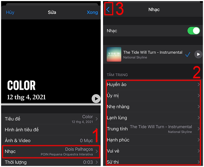 Tạo video từ ảnh trên iPhone chưa bao giờ đơn giản đến vậy với ứng dụng Ảnh 9
