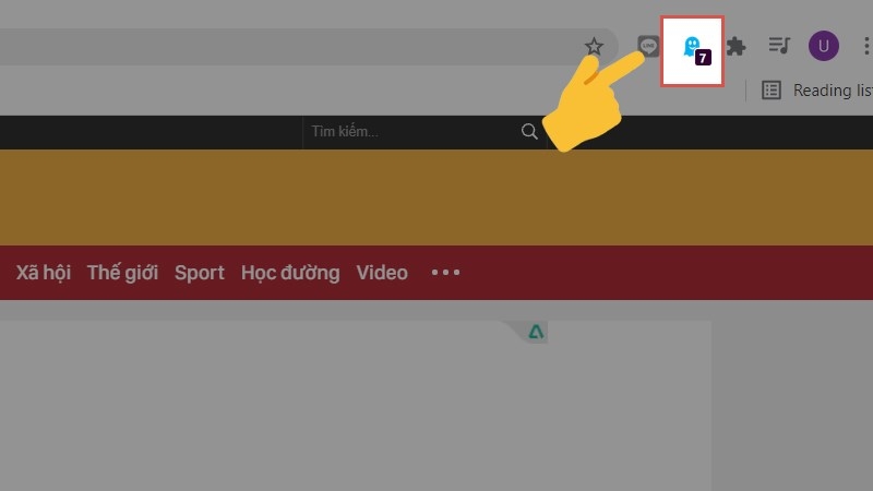 Click biểu tượng Ghostery