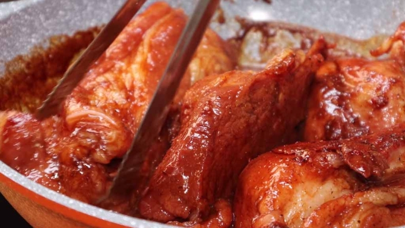 Cách làm món thịt xá xíu bán bánh mì 3