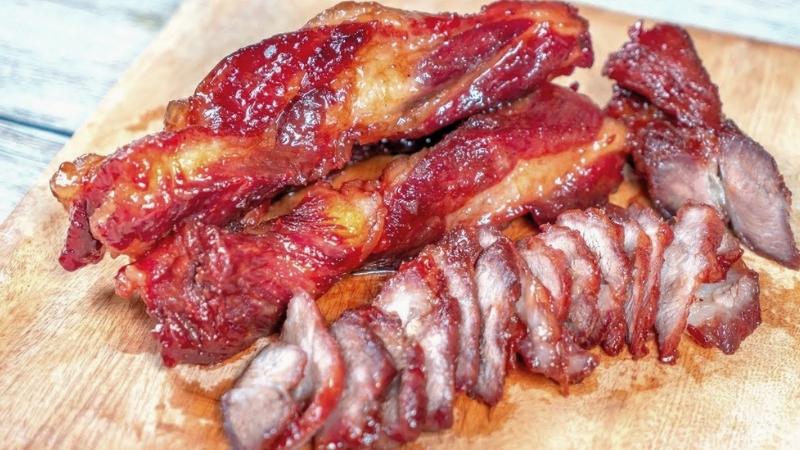 Cách làm món thịt xá xíu bán bánh mì 4