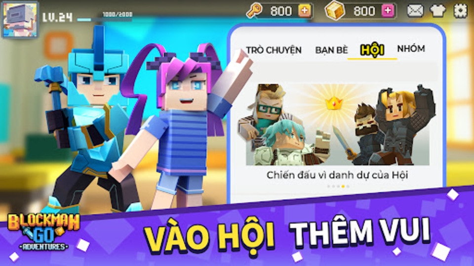 Tham gia vào sự kiện trong trò chơi