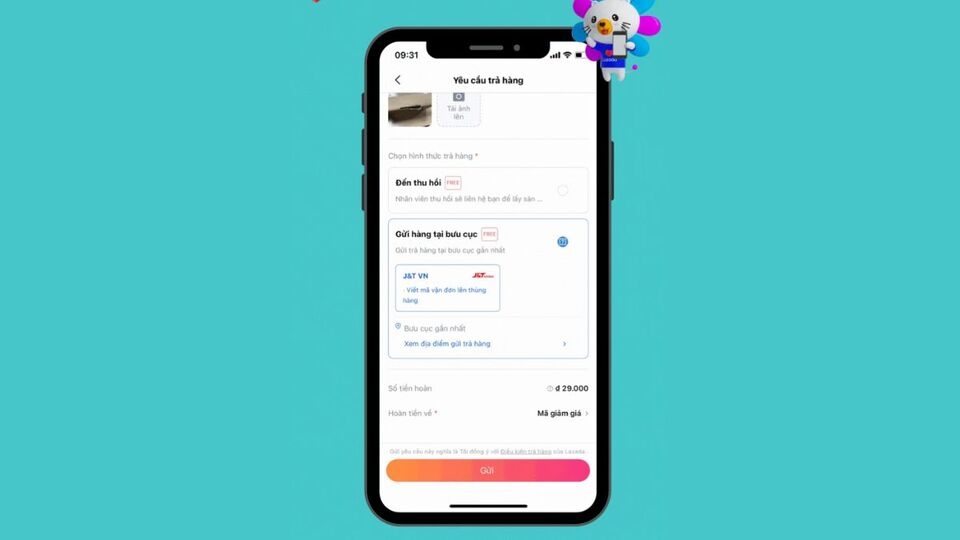 Mô tả tình trạng sản phẩm hiện tại