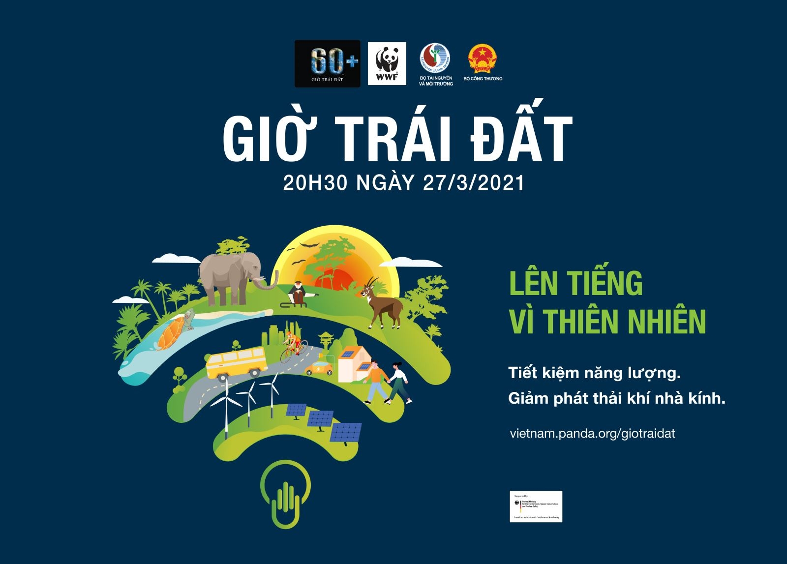 Poster giờ Trái Đất