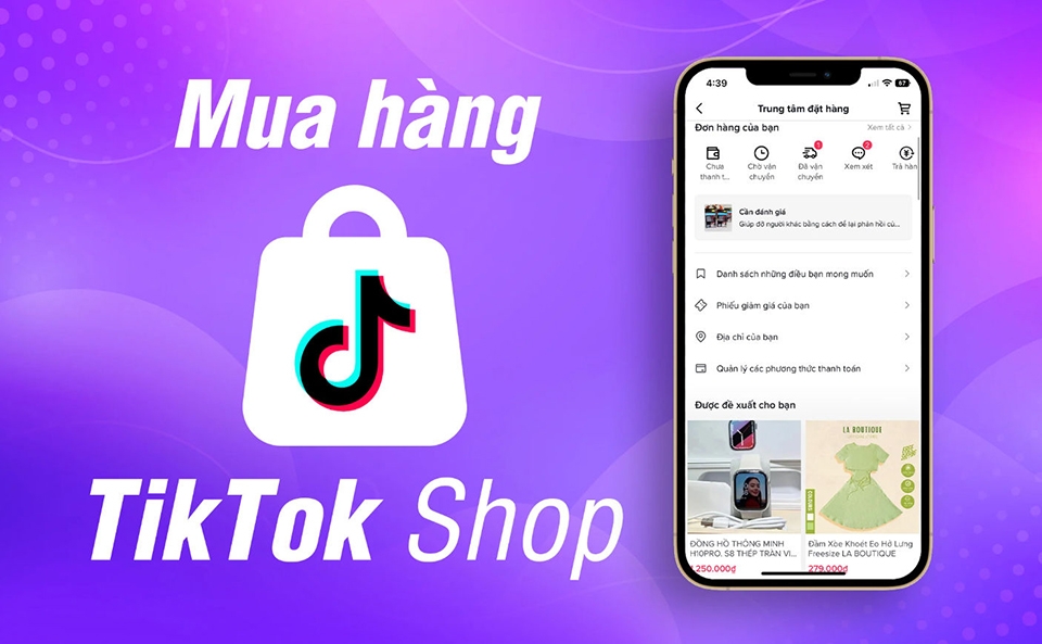 Mua hàng trên TikTok - Ảnh 01