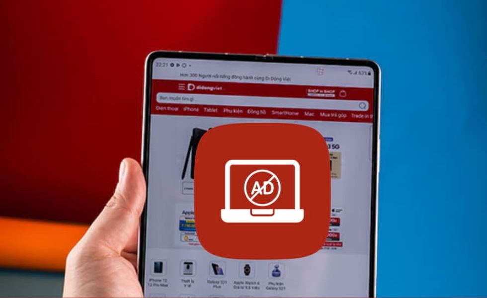 Điện thoại bị nhiễm virus quảng cáo