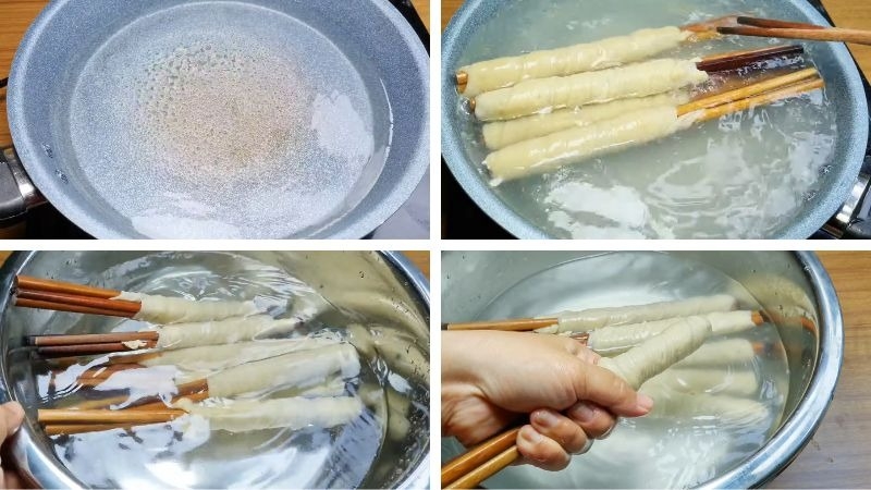 Luộc mì căn