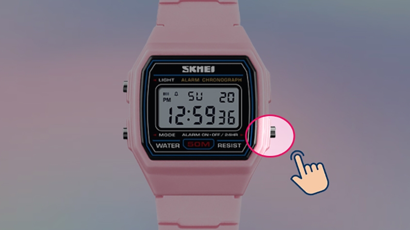 Nhấn nút ALARM ON - OFF