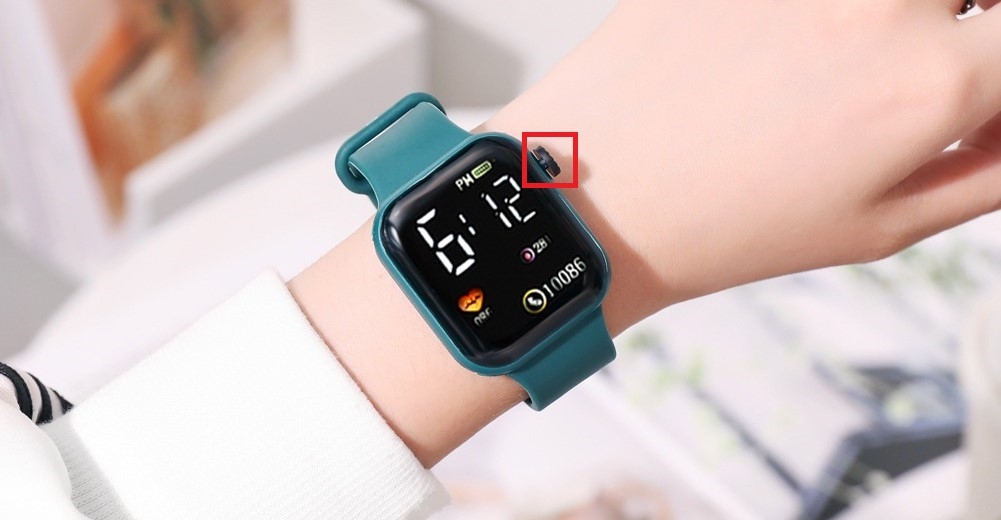 Cách chỉnh đồng hồ điện tử trẻ em 1 nút