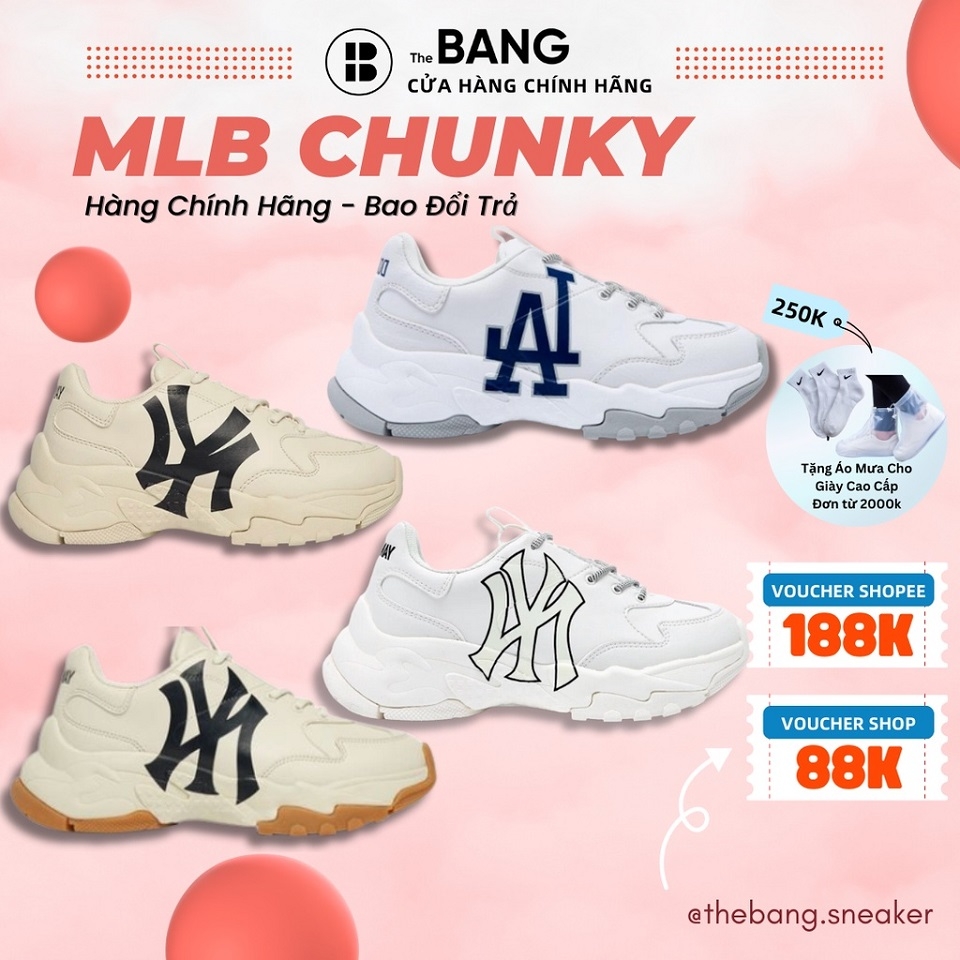 Poster giày MLB Chunky