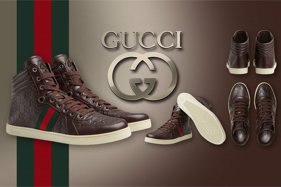 Poster giày Gucci