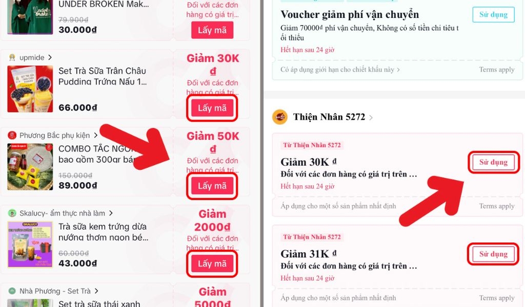 Cách lấy mã cửa hàng TikTok Shop và mã giảm giá đơn giản để mua hàng tiết kiệm hơn 3