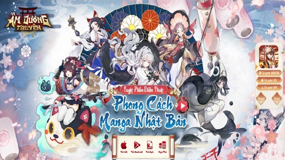 Game Âm Dương Giới được phát triển bởi NOTA.