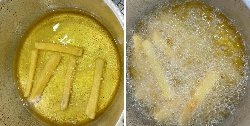 chiên khoai tây giòn - Ảnh 11