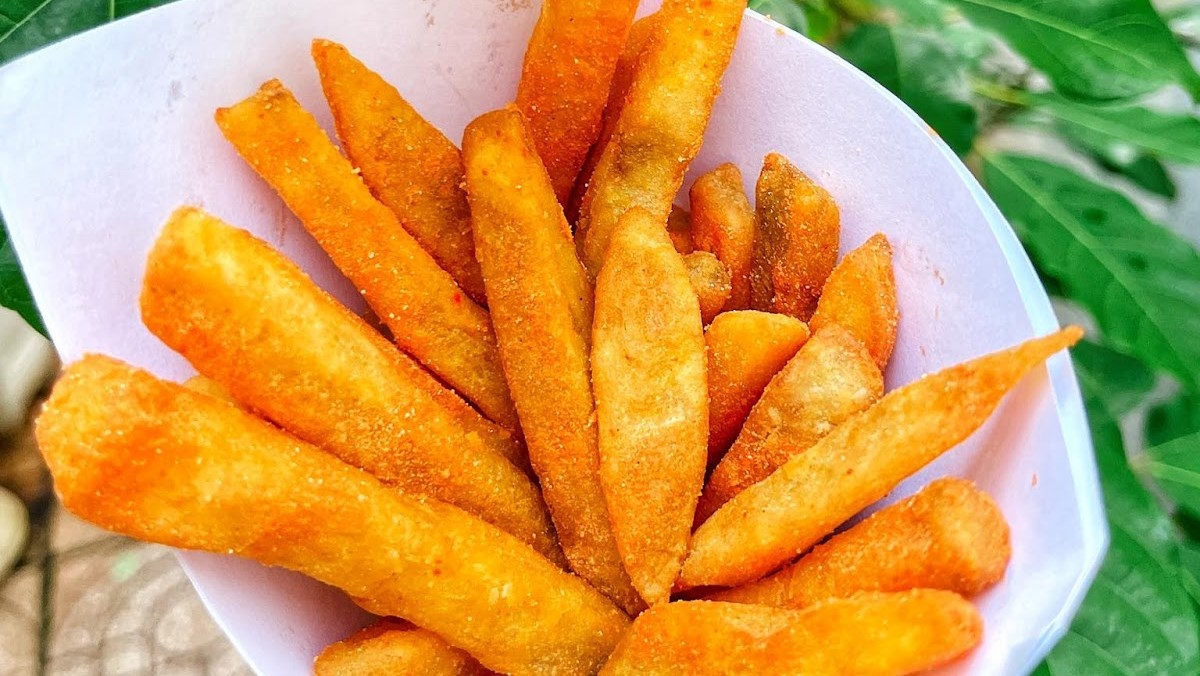 chiên khoai tây giòn - Ảnh 13