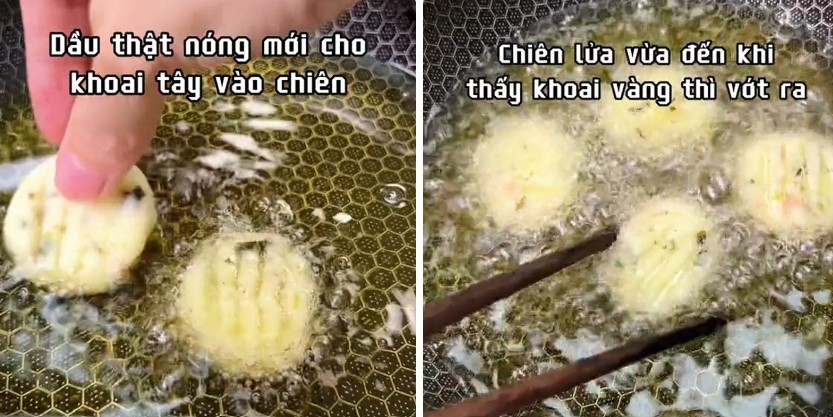 chiên khoai tây giòn - Ảnh 20