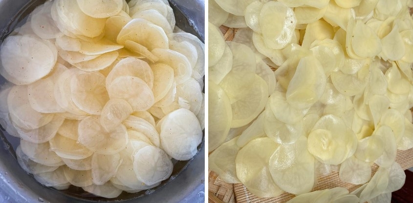 chiên khoai tây giòn - Ảnh 3