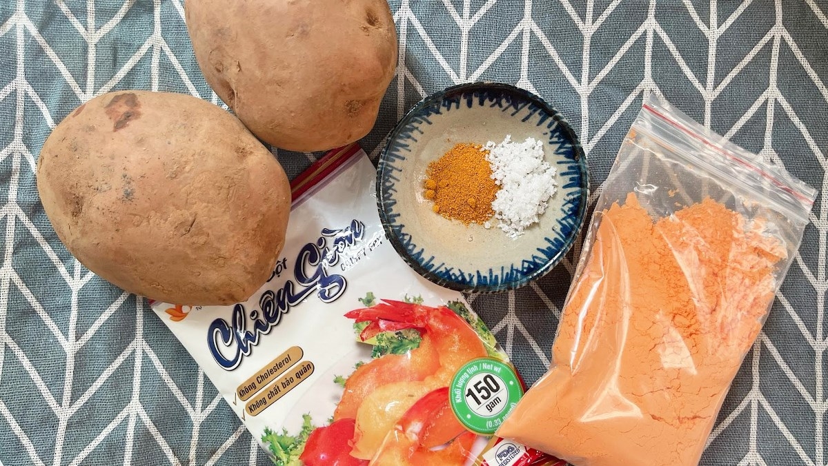 chiên khoai tây giòn - Ảnh 6