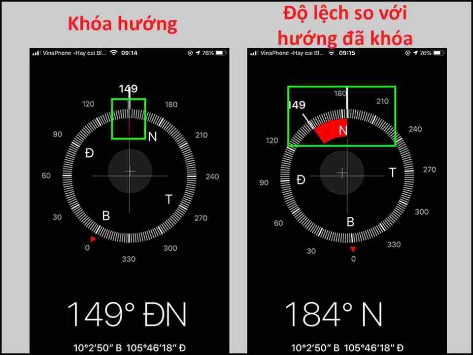 Ứng dụng la bàn online hiệu quả