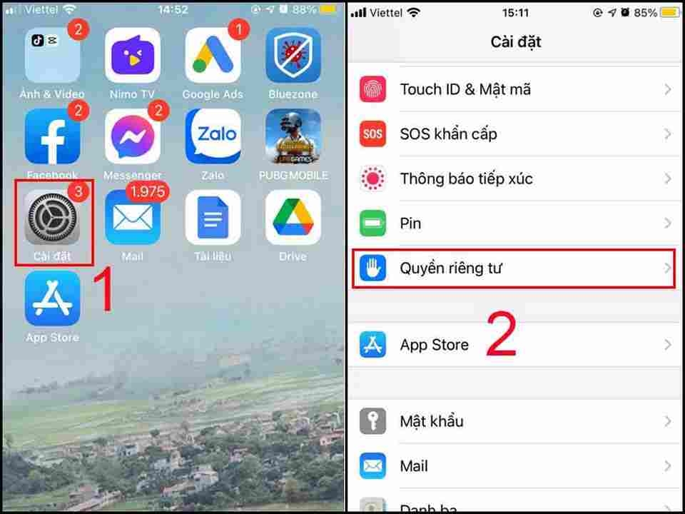 Hãy tiếp tục thực hiện thao tác