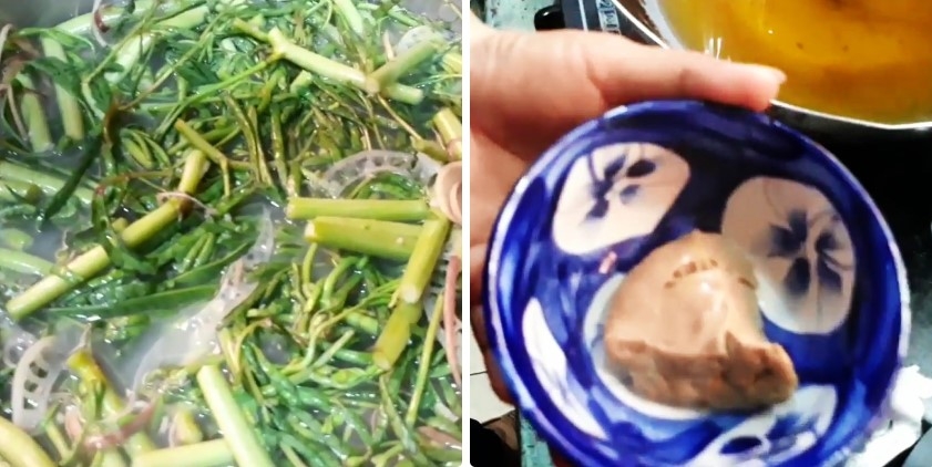cá đuối nấu canh chua - Ảnh 14