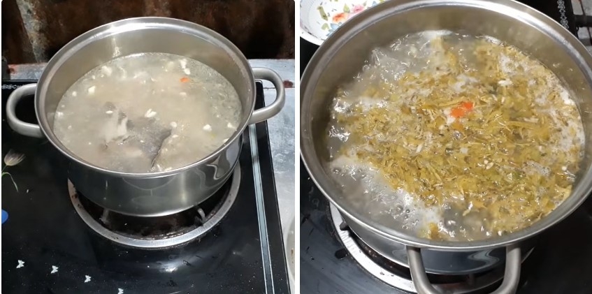 cá đuối nấu canh chua - Ảnh 20