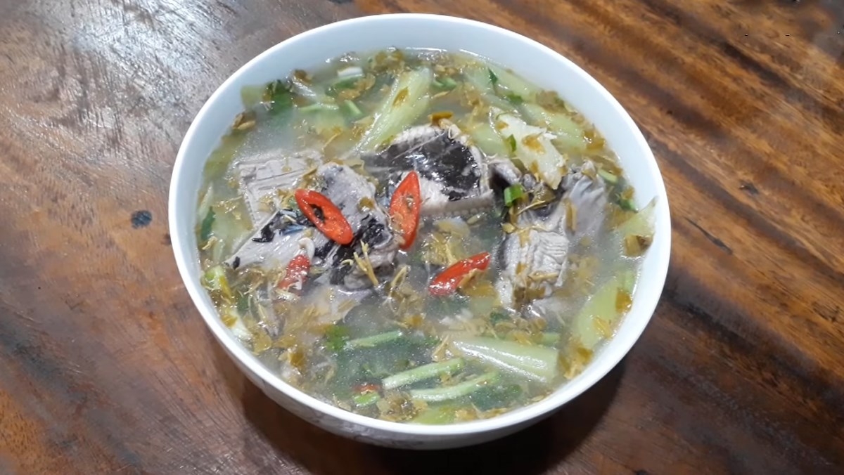 cá đuối nấu canh chua - Ảnh 22