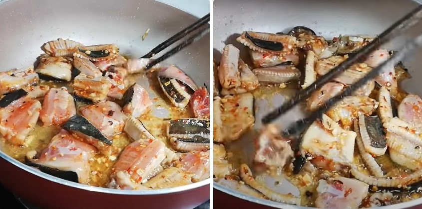 cá đuối nấu canh chua - Ảnh 27