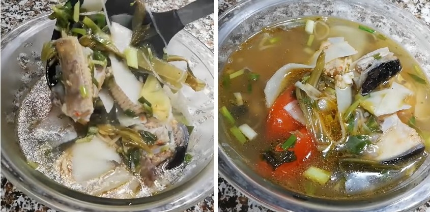 cá đuối nấu canh chua - Ảnh 30