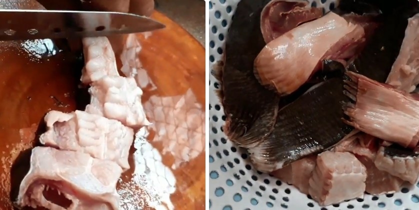 cá đuối nấu canh chua - Ảnh 9
