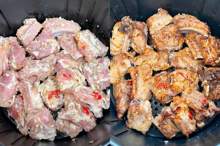 Nướng sườn heo